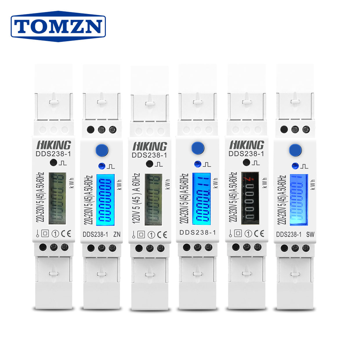 Energy Meter Bidirectional - TOMZN 5(45)A 45A 220V 230V 50HZ