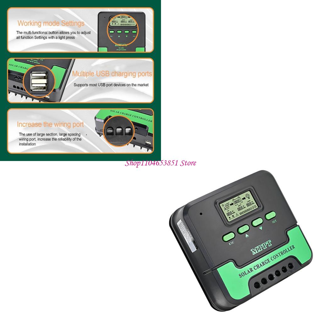 Renewable Energy Project - 高度な MPPT テクノロジーソーラーコントローラー 5V 3A USB
