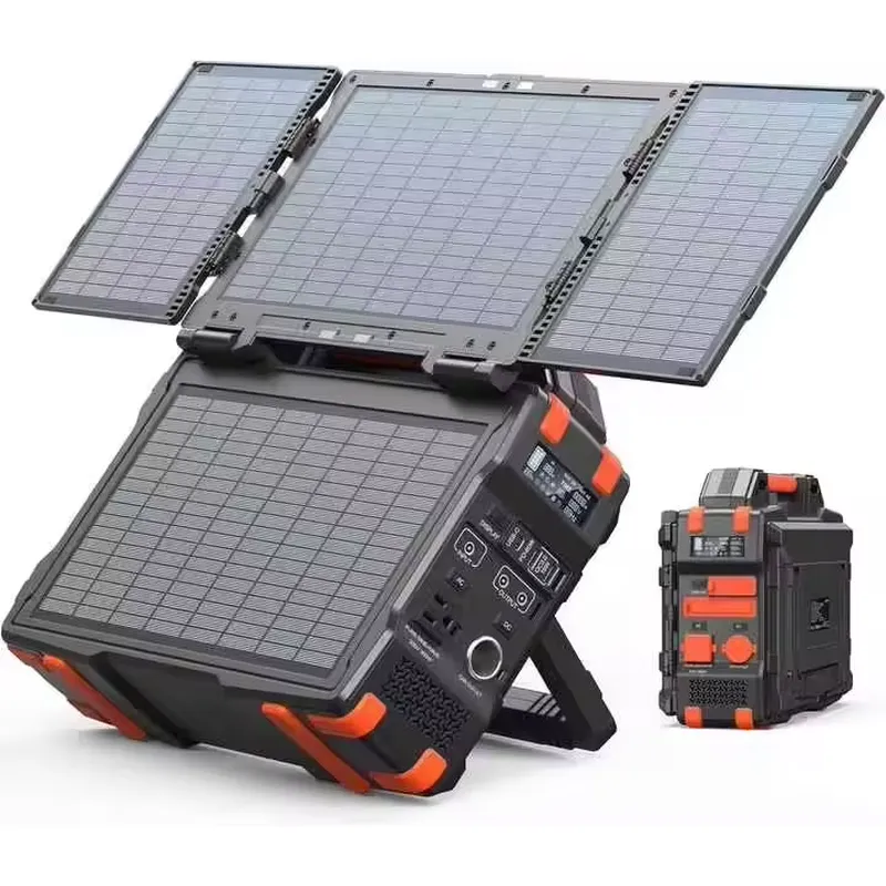 300Wポータブル電源、折りたたみ式ソーラーパネル内蔵、AC - Folding Solar Panel のレビューと価格