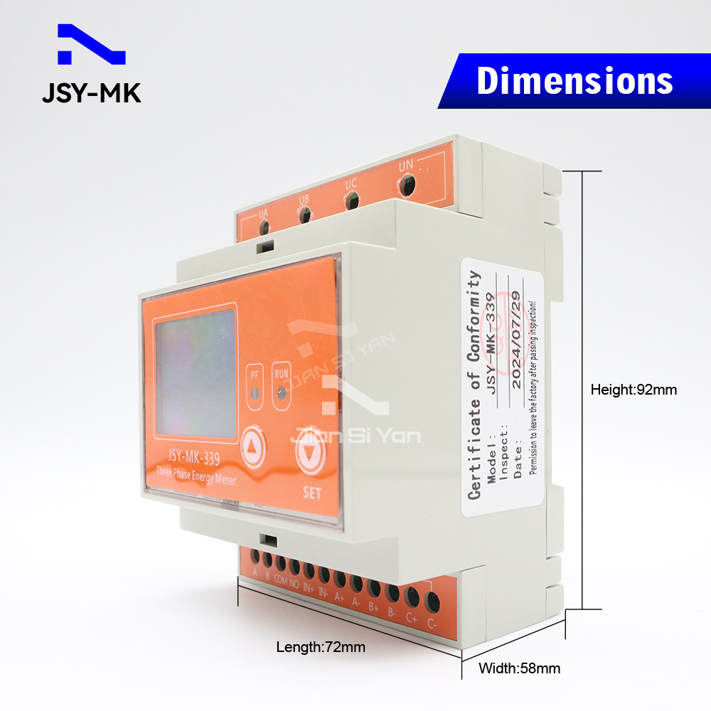 JSY-MK-339 RS485双方向測定150A ACスマ - Energy Meter Bidirectional のレビューと価格