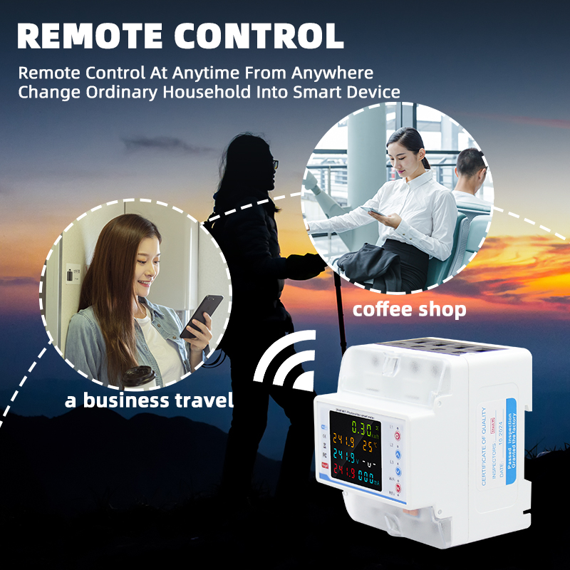 Tuya WiFi 3*220/380V 5(80)A スマ - Energy Meter Bidirectional のレビューと価格