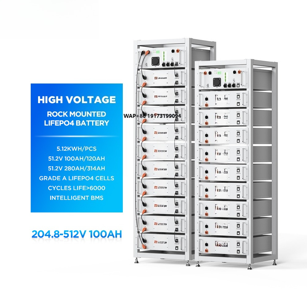 高電圧積層型ソーラーリチウムイオン電池蓄電池 51.2V 2 - Lithium Battery 100Ah のレビューと価格