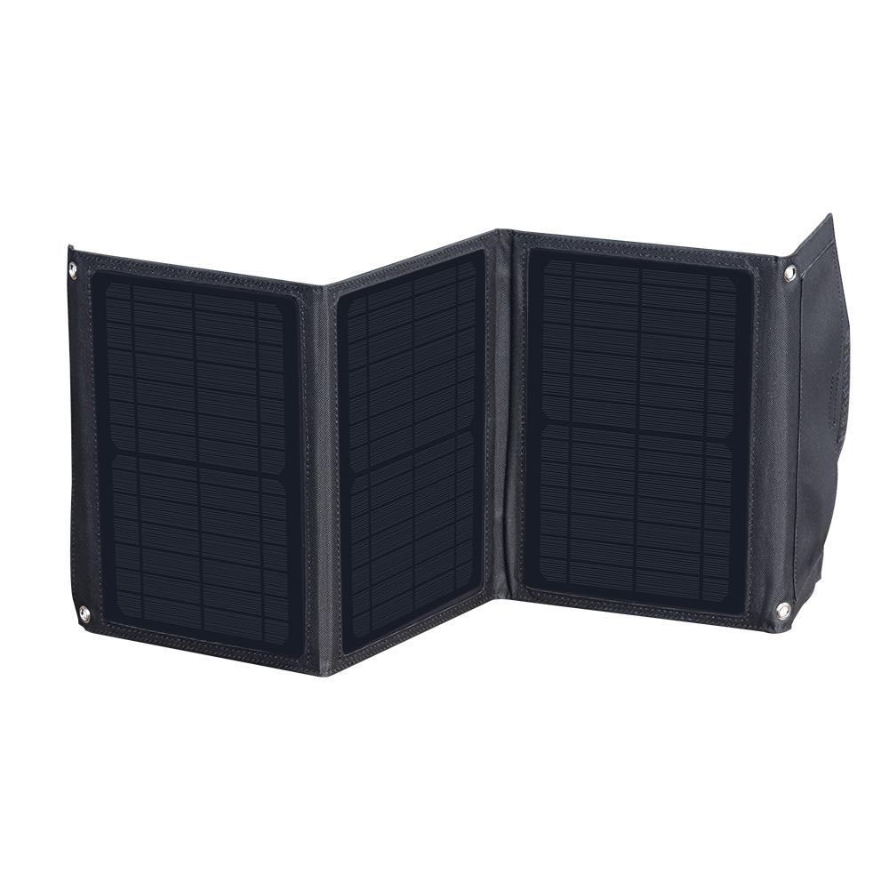 ポータブルソーラー電話充電器,折りたたみ式パネル,USBおよ - Folding Solar Panel のレビューと価格