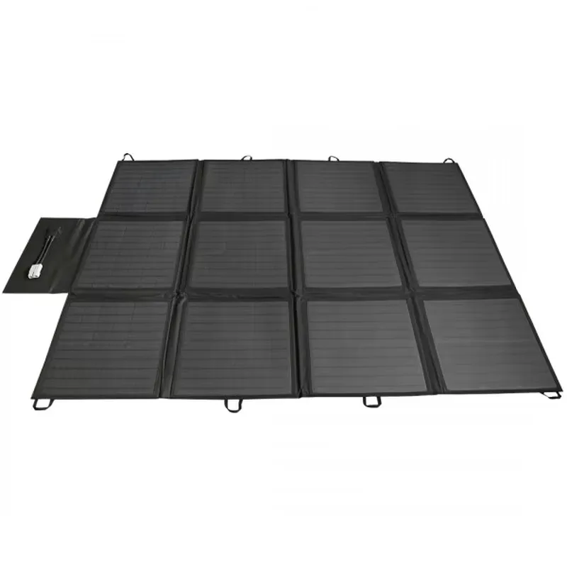 ポータブルソーラーパネル充電器 キャンプ用ソーラーブランケッ - Folding Solar Panel のレビューと価格