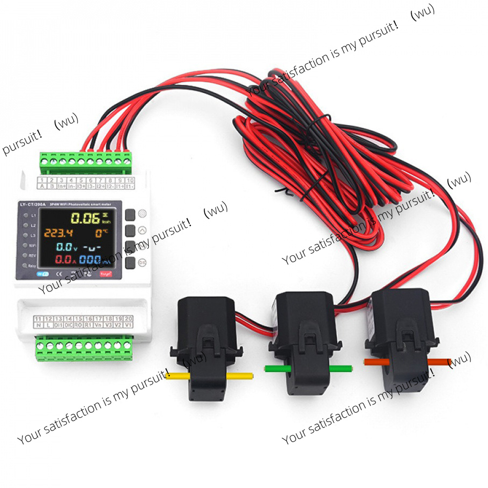 3相電力計 100/200/1000A Tuya WiFiス - Energy Meter Bidirectional のレビューと価格