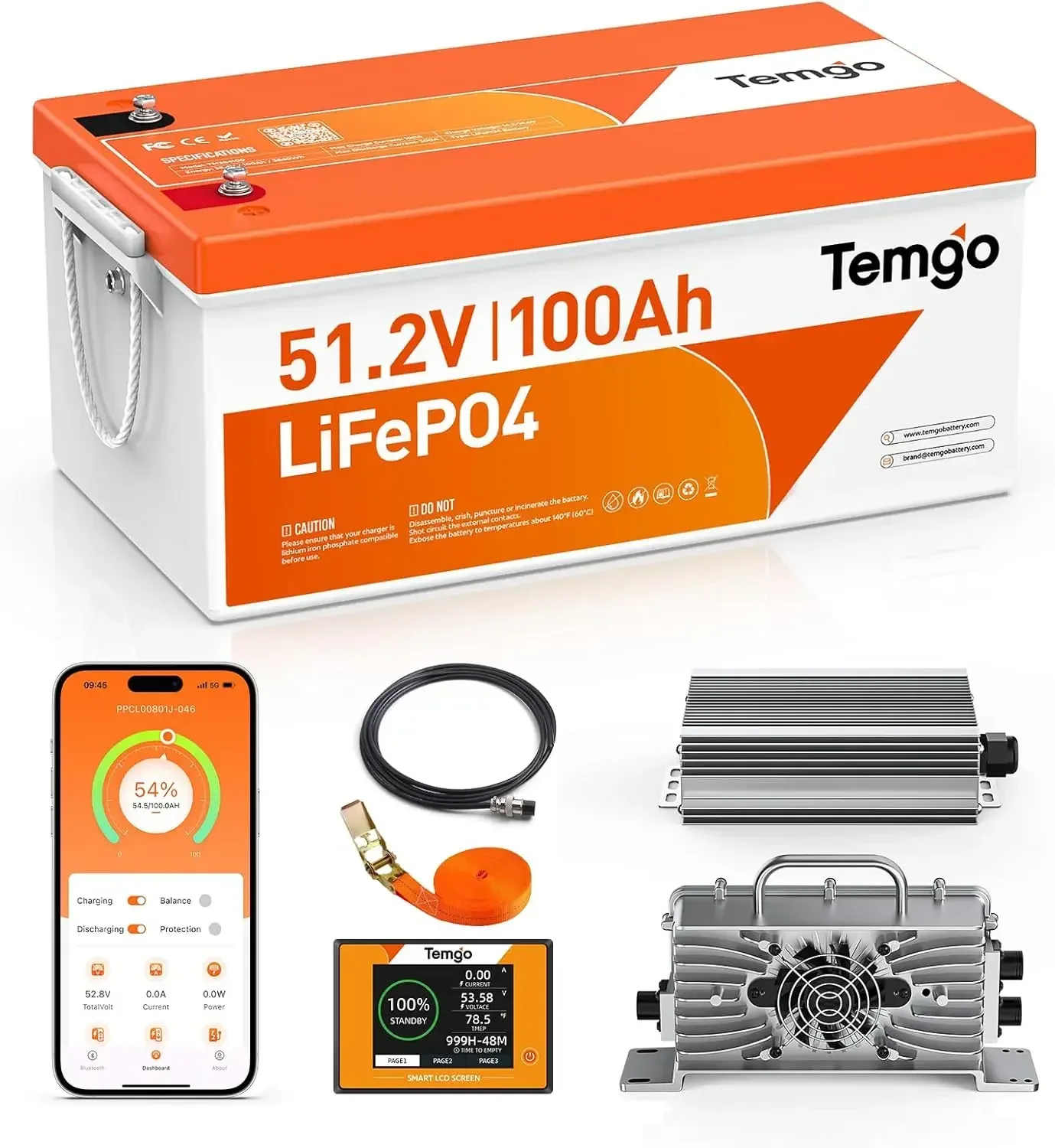 48V（51.2V）100Ah LiFePO4リチウムゴルフ - Lithium Battery 100Ah のレビューと価格