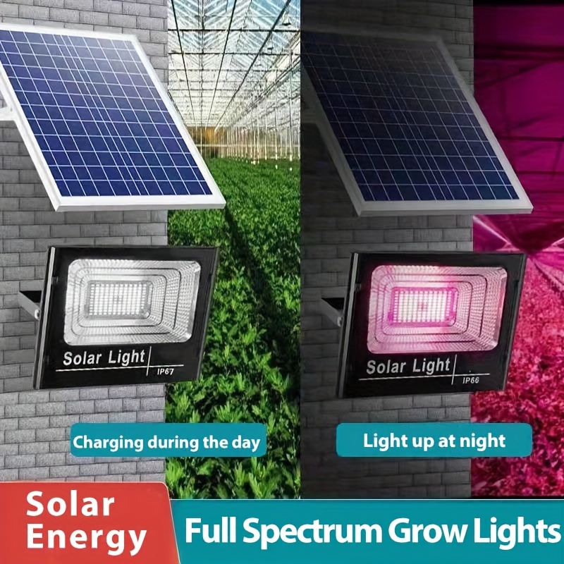 屋内および屋外の植物用のソーラーLEDグローライト,植物ラン - Renewable Energy Project のレビューと価格